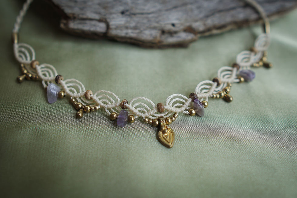 Thumbnail: Amethyst Anklet