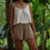 Thumbnail: White beach-style top with adjustable straps