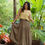 Thumbnail: 100% cotton tank top and maxi skirt in earthy beach tones