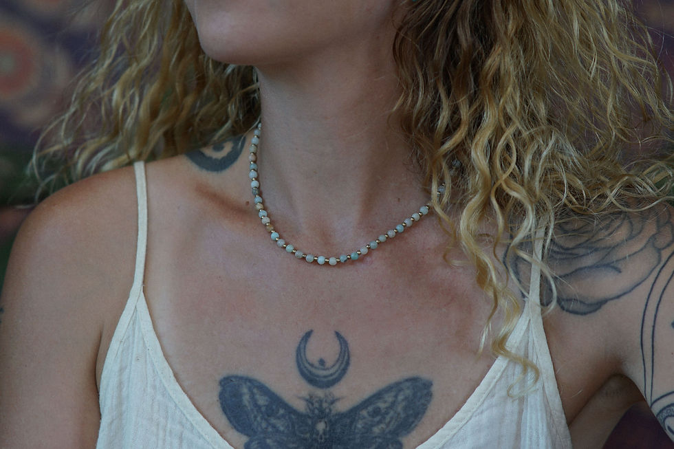 Thumbnail: Amazonite Bead Necklace
