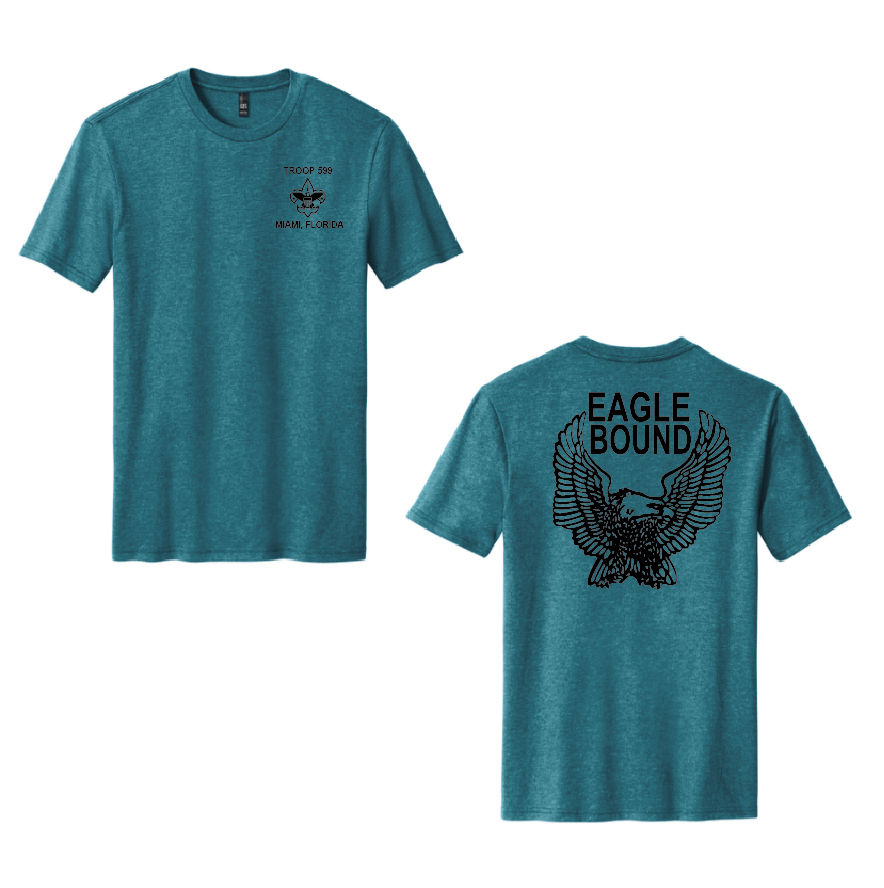Troop 599 Adult Tee S/S -Blend