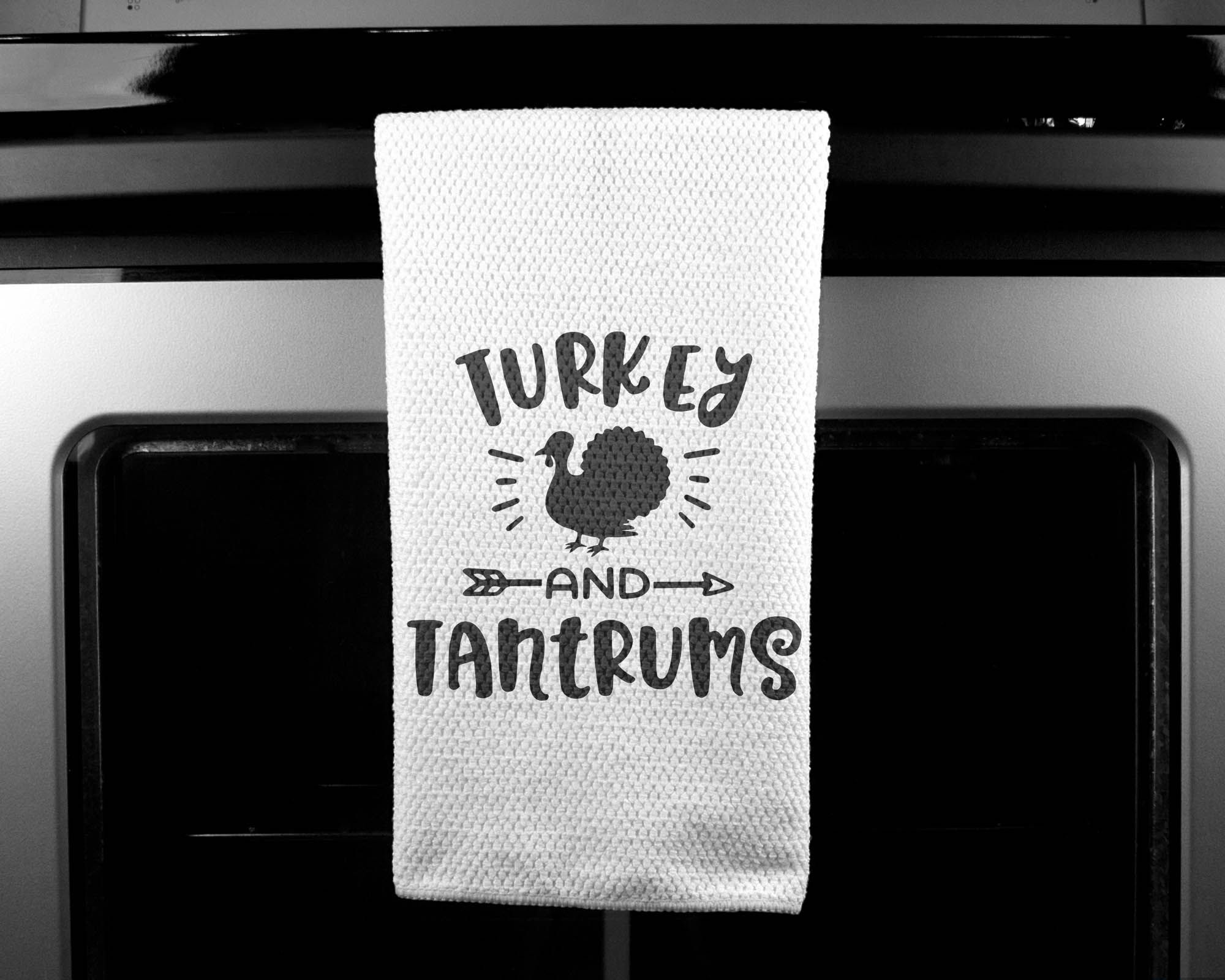 Turkey Tantrums Dish Towel