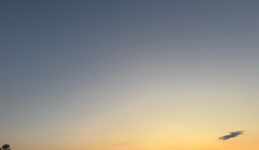 und noch ein Sonnenuntergang. love it.