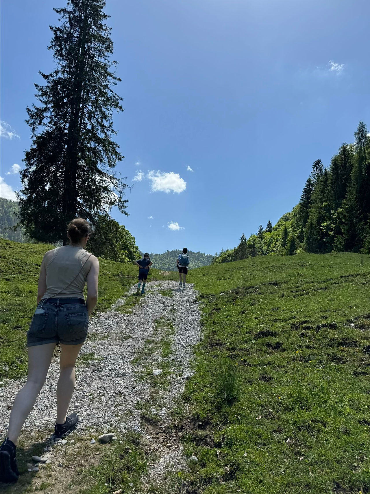 Auf dem Weg zur Klausenbachalm