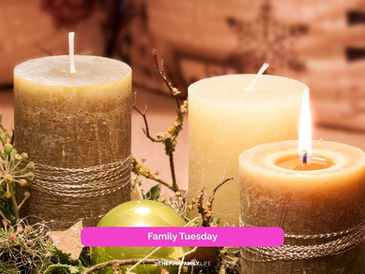 Kerzen in der Weihnachtszeit