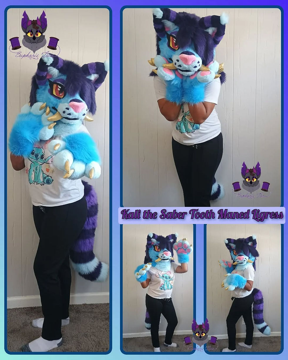 Kali the Saber Tooth Maned Ligress