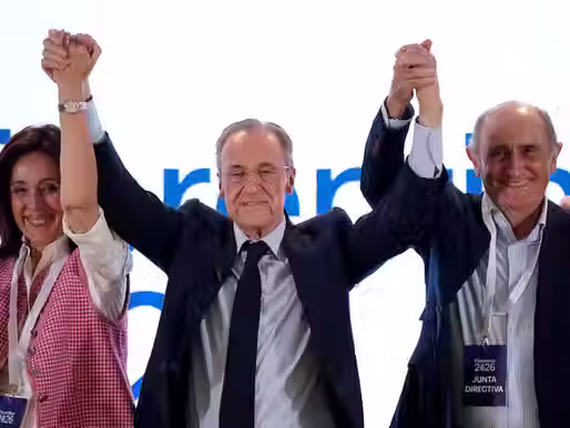 Florentino Perez rieletto presidente del Real Madrid fino al 2030