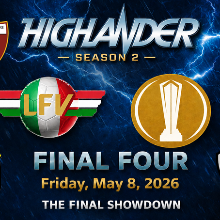 Highlander Cup S2, è il momento della verità: Final Four tra gloria e rimpianti