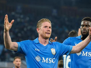 Napoli show, De Bruyne si prende la scena: doppietta e 3-0 al Frosinone