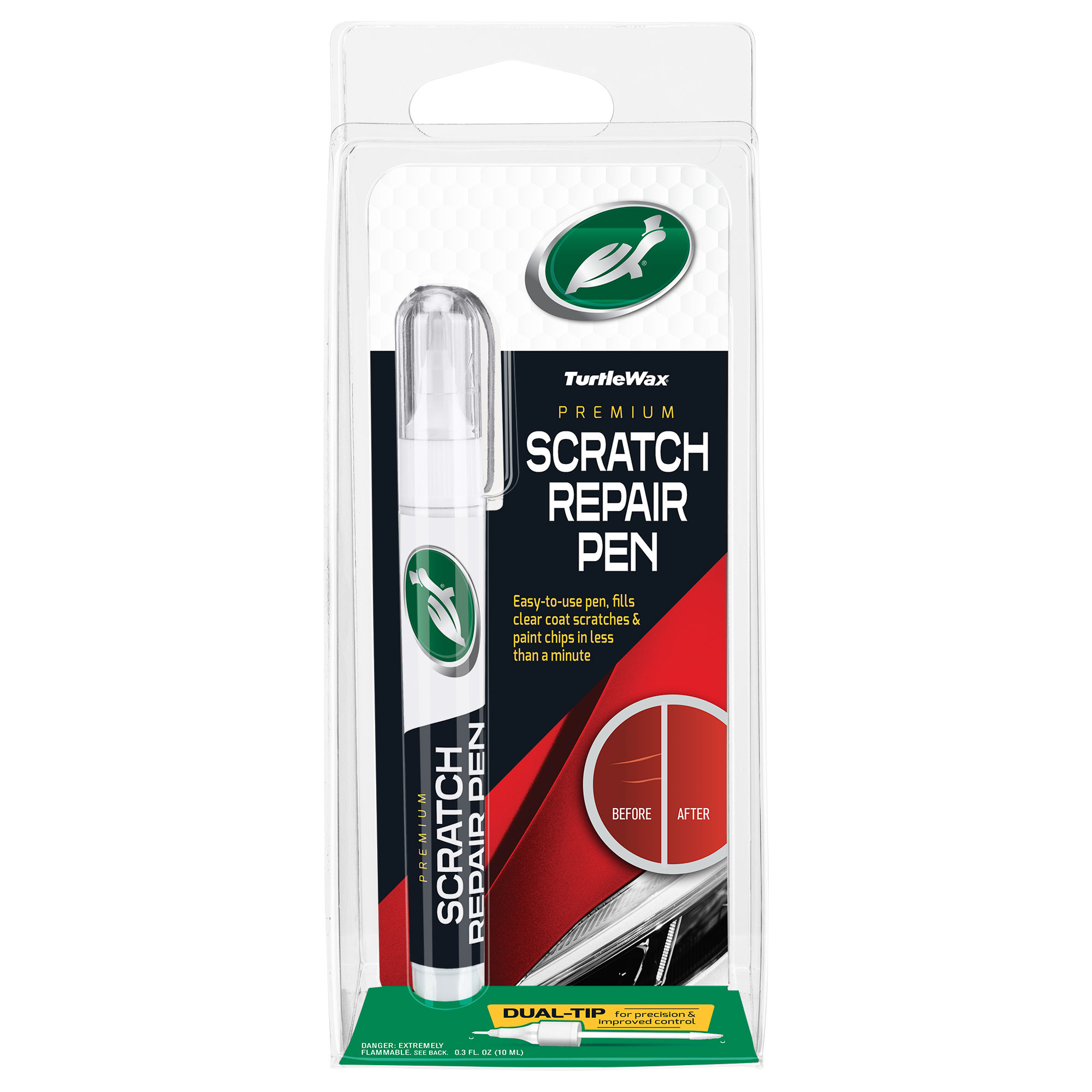 Turtle Wax Scratch Repair Pen, Pluma Reparadora de Rayones para Auto