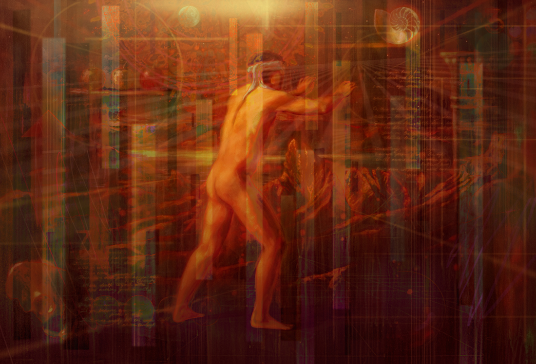 Man with Blindfold