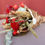 Miniaturbild: Dried flowers Red Christmas Wishes Bouquet