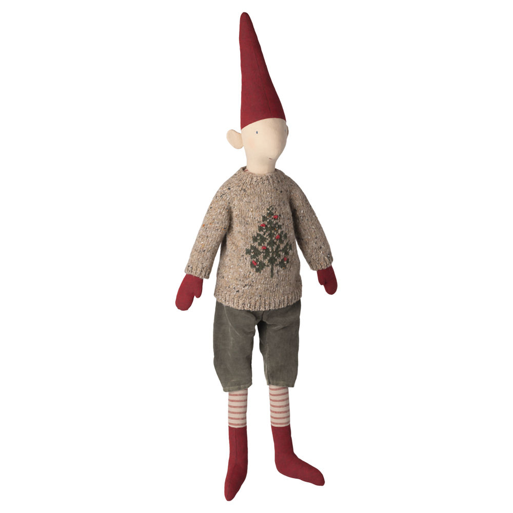 Maileg Pixy size 5 - Boy - Knitted sweater