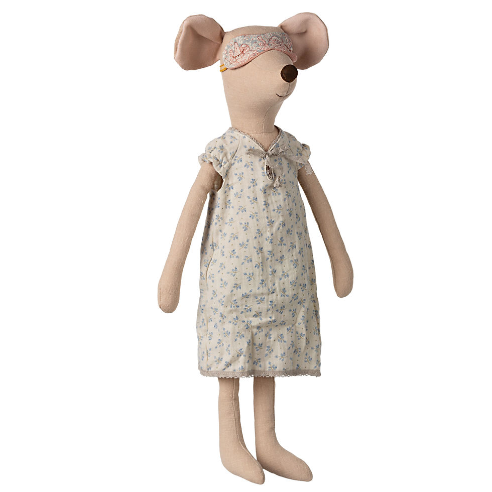Maileg Maxi Mouse in Nightgown