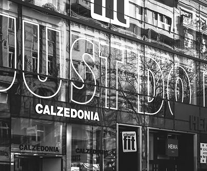 Shops front putting in perspective the n
