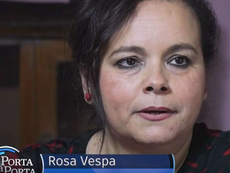 Rosa Vespa rompe il silenzio a Porta a Porta: «Volevo solo un bambino»