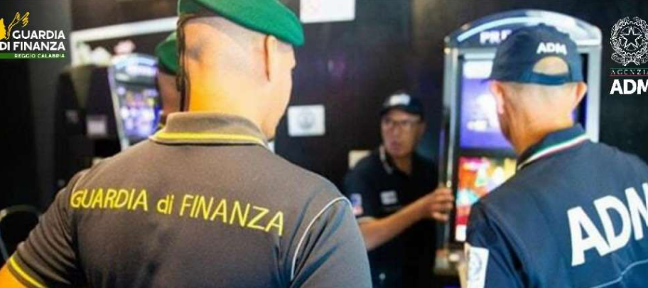Gioco illegale nel Reggino: scoperto centro scommesse abusivo e sequestrati apparecchi vietati