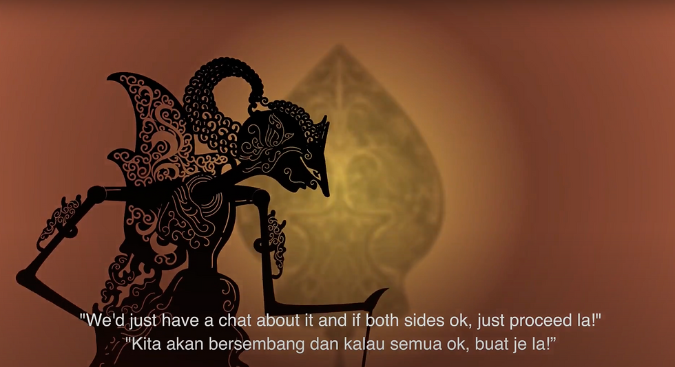 Voice Guild Malaysia Video Screenshot Wayang Kulit