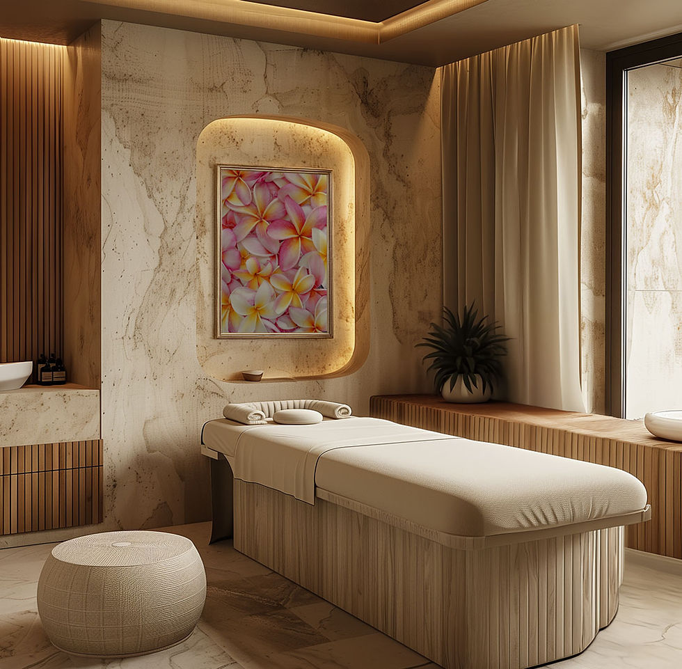 Thumbnail: Pink plumeria flower art print, vibrant tropical Hawaiian wall decor, botanical photography for home and coastal interiors