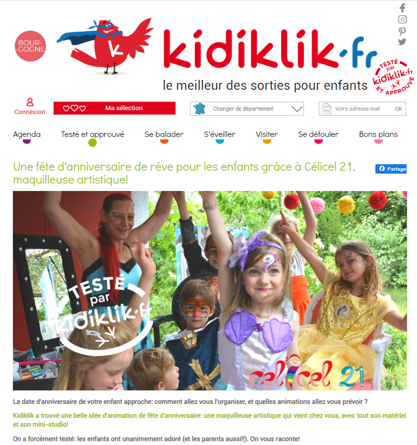🌈 Kidiklik Anniversaire Testé Approuvé✨