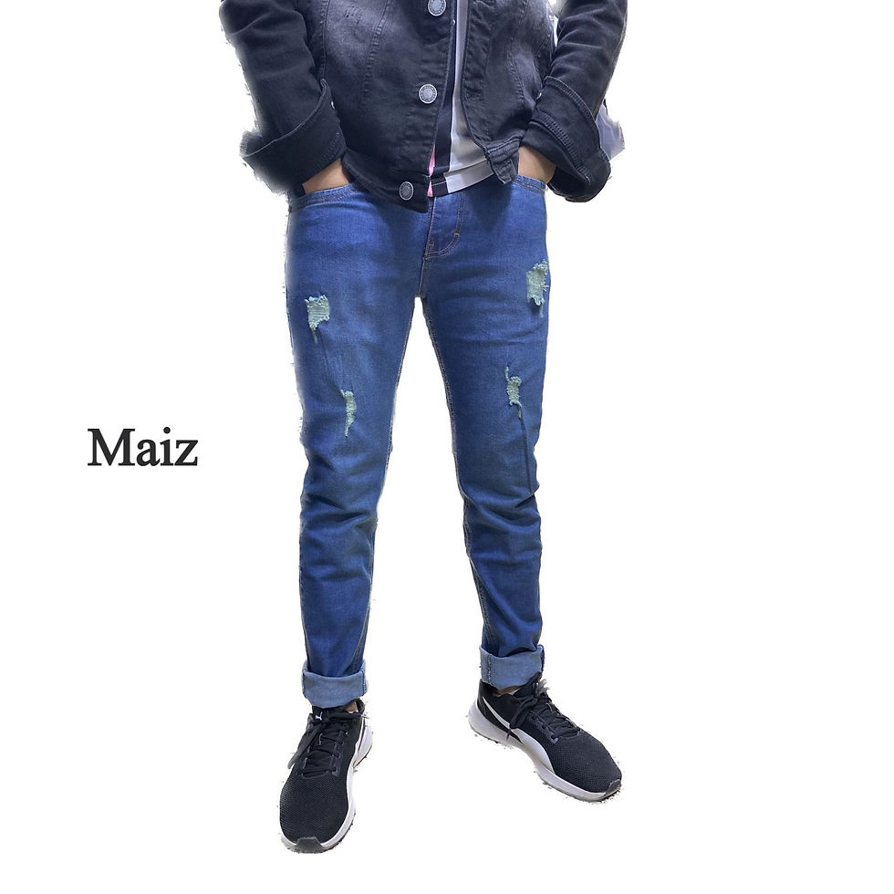 Miniatura: Jeans Semi rasgado 