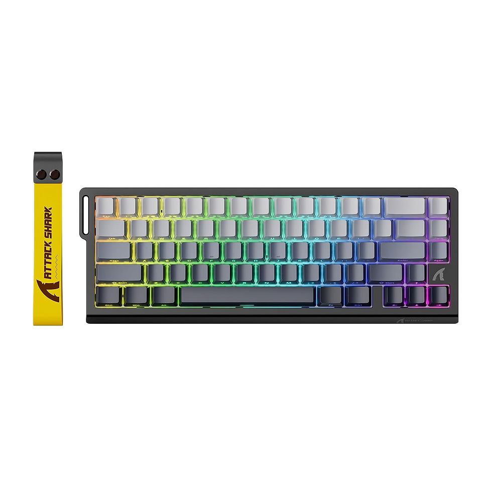 Miniatura: ATTACK SHARK X68 HE Rapid Trigger Mechanical Gaming Keyboard 60% Wired