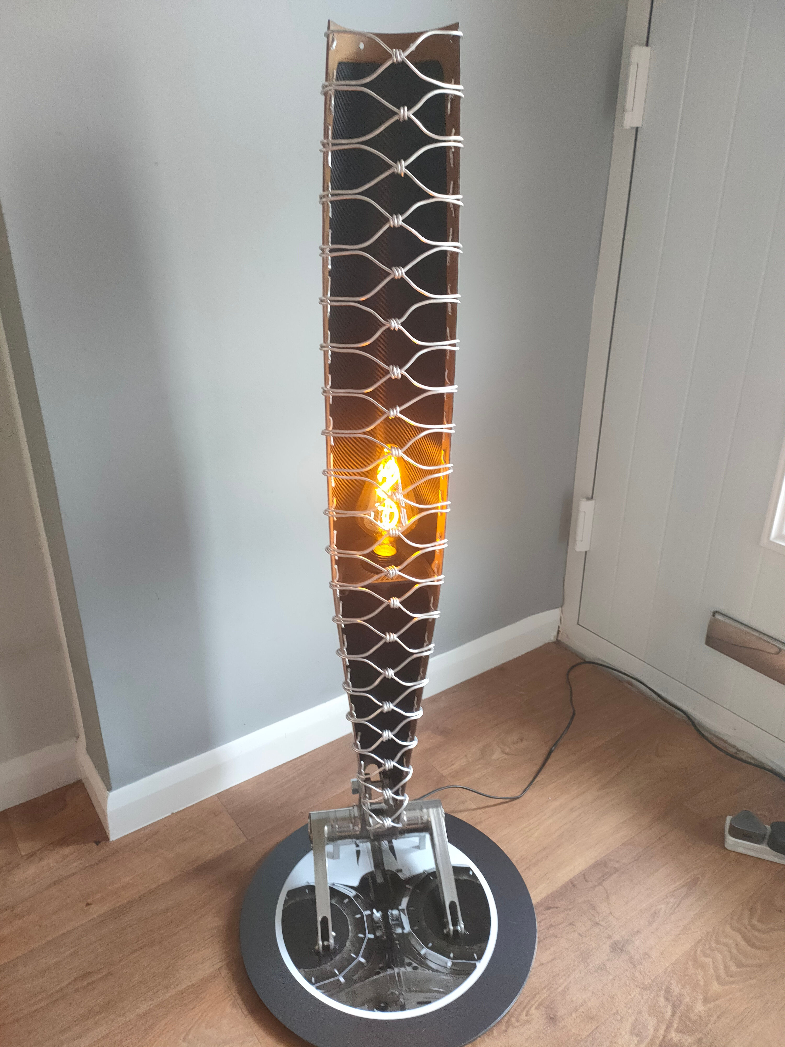 RAF Tornado wing tip LED DIMMABLE Floor Lamp