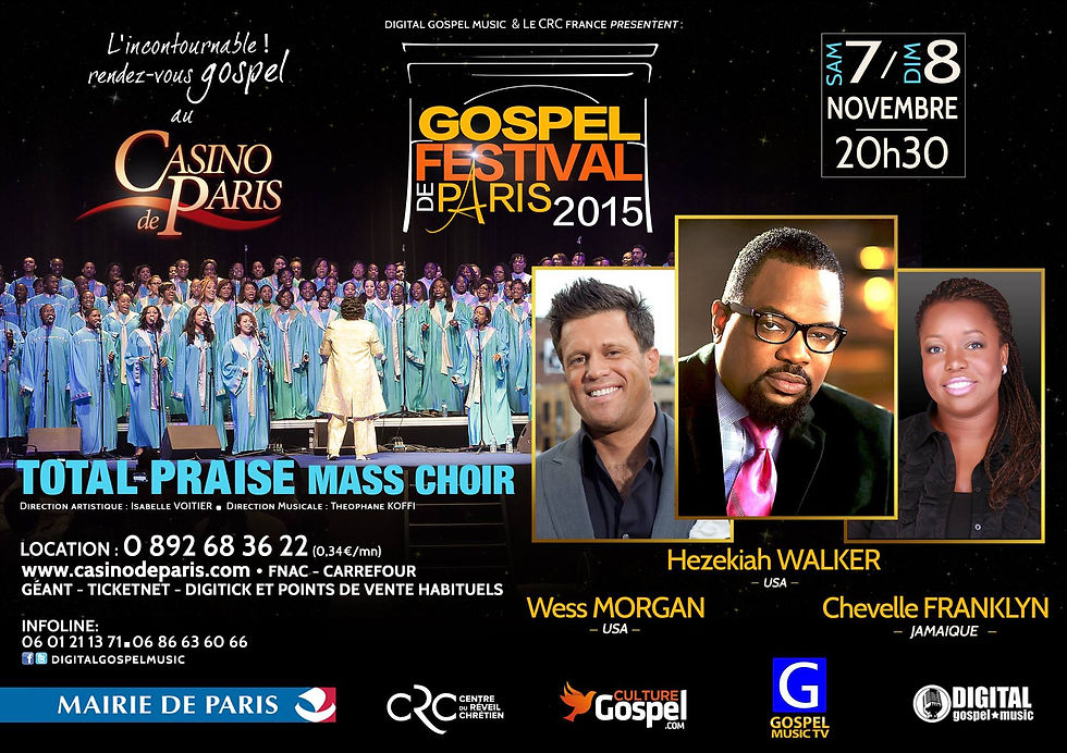 Gospel Festival de paris 2015