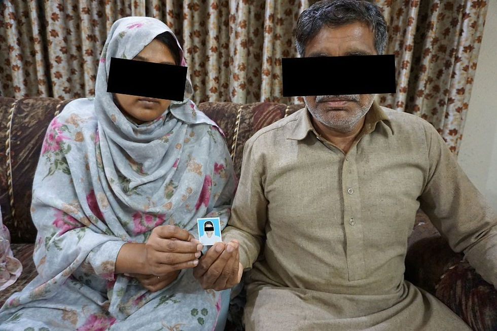 PAKISTAN: Christian Girl Freed from Captivity