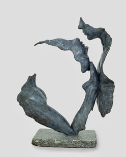 Soul Mates Bronze Sculpture by James Cook