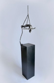 Suspense Bronze Sculpture_James Cook