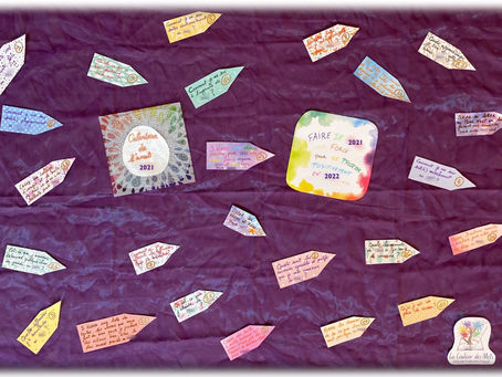 Calendrier de l'avent 2021 : Faire de 2021 une force pour se projeter positivement en 2022 !