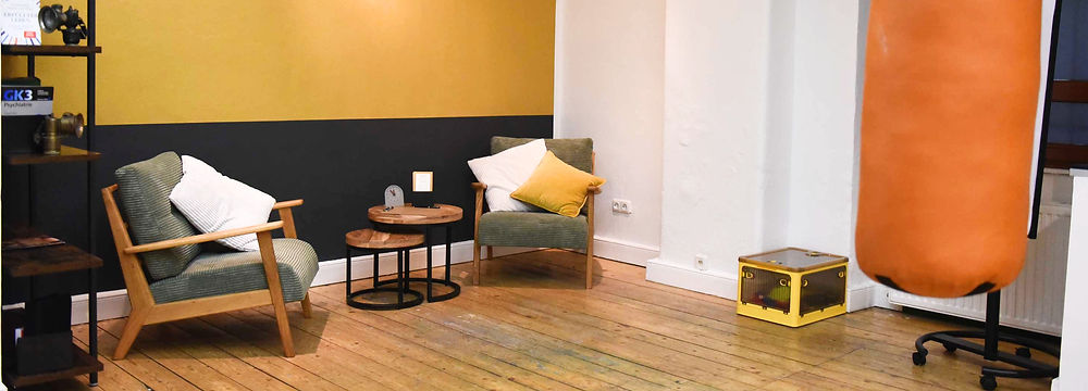 Orientierungs-Call Psychotherapie, Coaching, Therapieraum