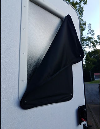 Interior door sunshade
