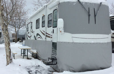 How to Insulate RV Underbelly: Best RV Skirting for Winter