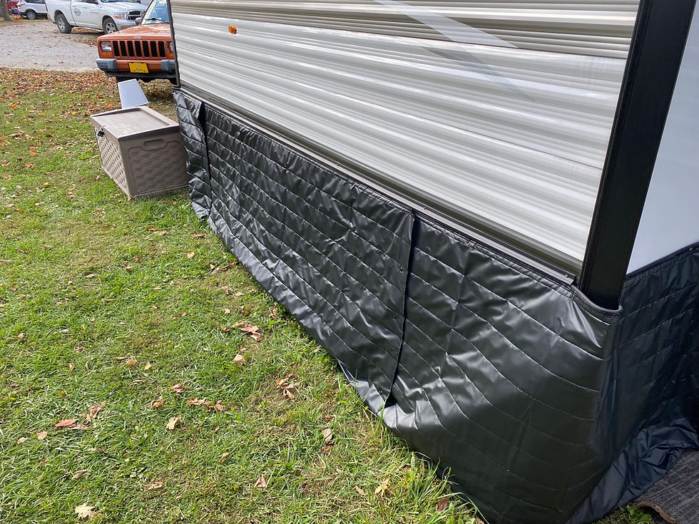 Do it yourself rv skirting
