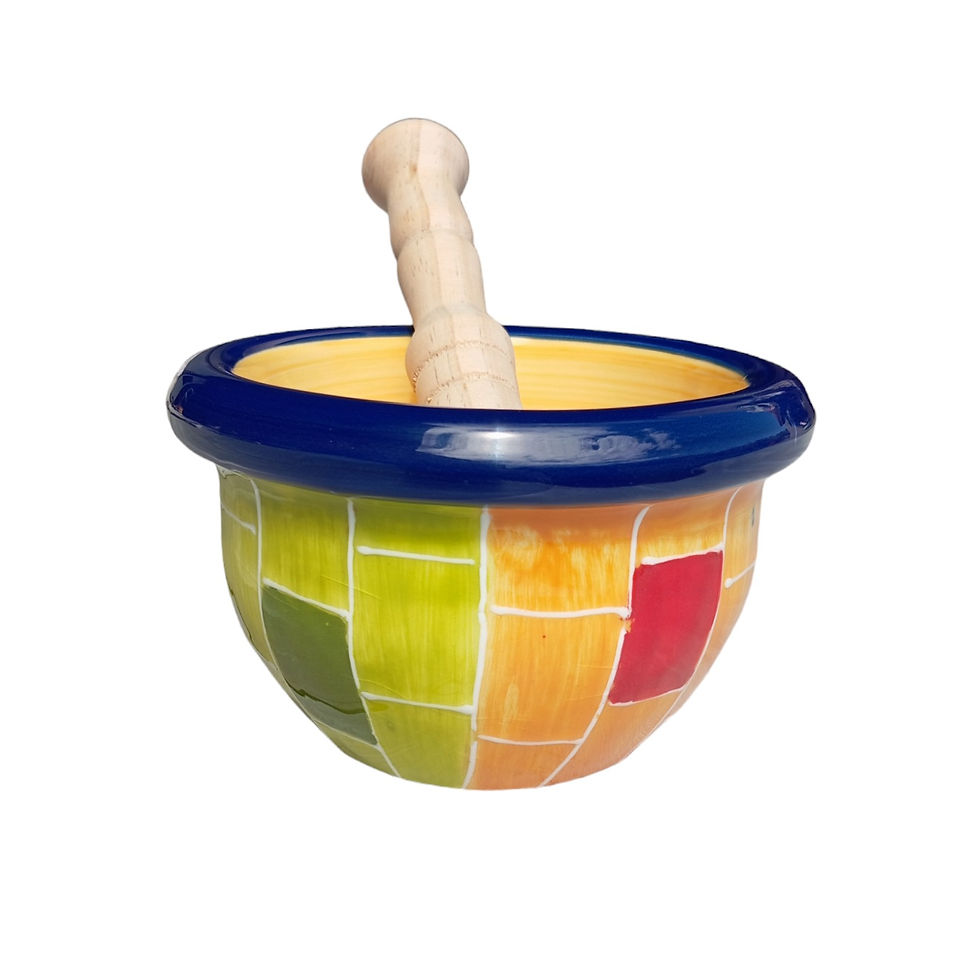 Miniaturbild: mortier céramique pour préparation culinaire