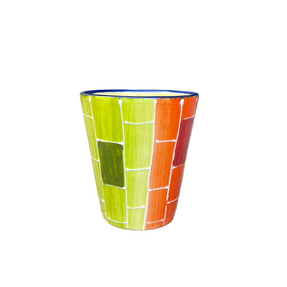 Thumbnail: tasse céramique design mosaïque modèle unique
