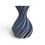 Miniature : Vase artistique noir et blanc modèle Lorena, fait en France