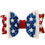 Thumbnail: Glitter American Flag hair clip 