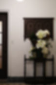 Flowerdecoration at Kudan house