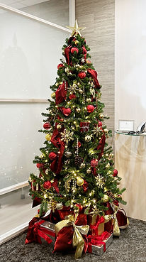 クリスマスツリーレンタル Red & Gold