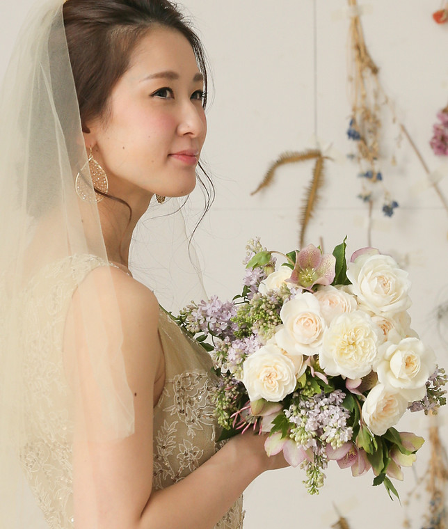 アーティシャルフラワー　造花ブーケ　結婚式　ウエディング　前撮り アーティシャルフラワーブーケ(ウェディング装花、インテリア等)