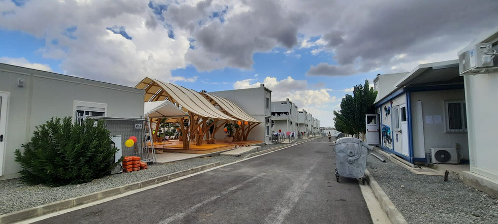 Kofinou, Cyprus refugee camp