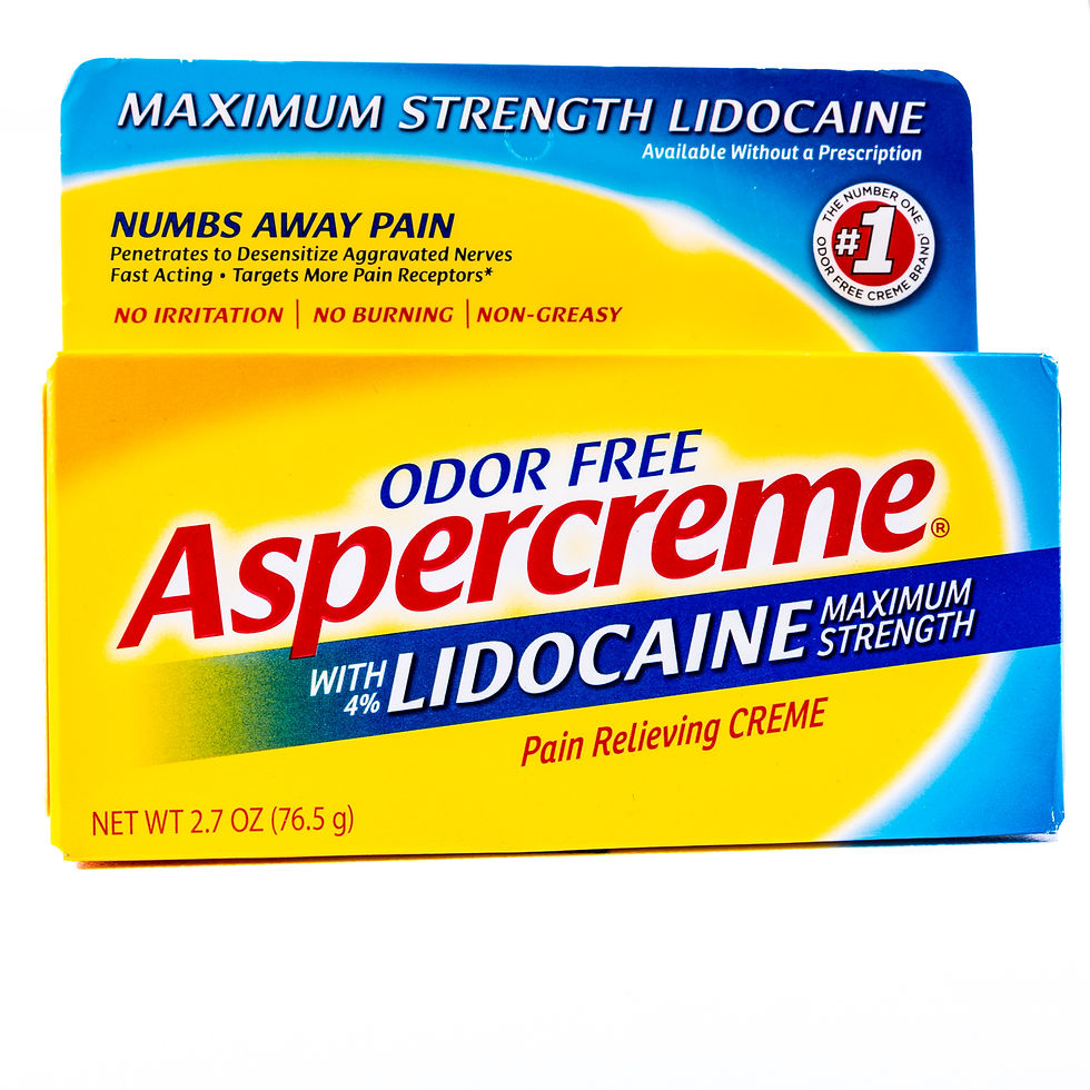 Aspercreme Maximum Strength Lidocaine Pain Relieving Cream front view