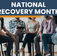 blog graphic of people sitting in a support group for national recovery month