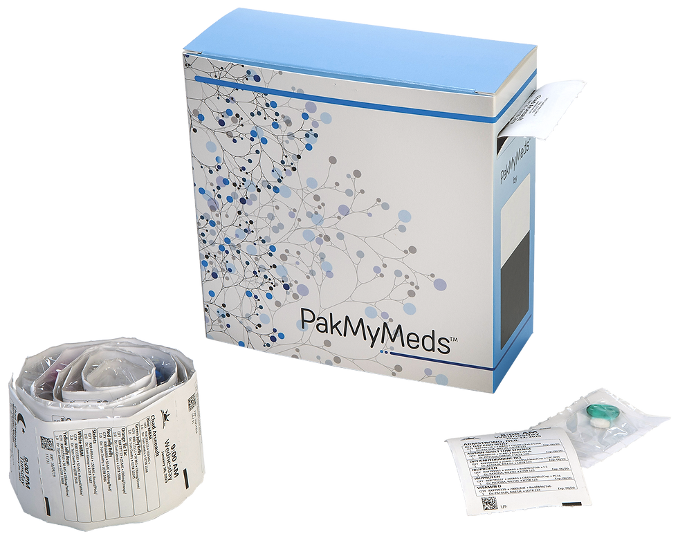 Medication packaging box