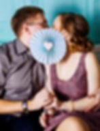 Couple kissing