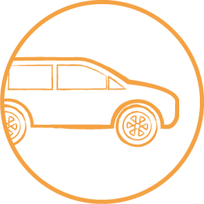 delivery car icon