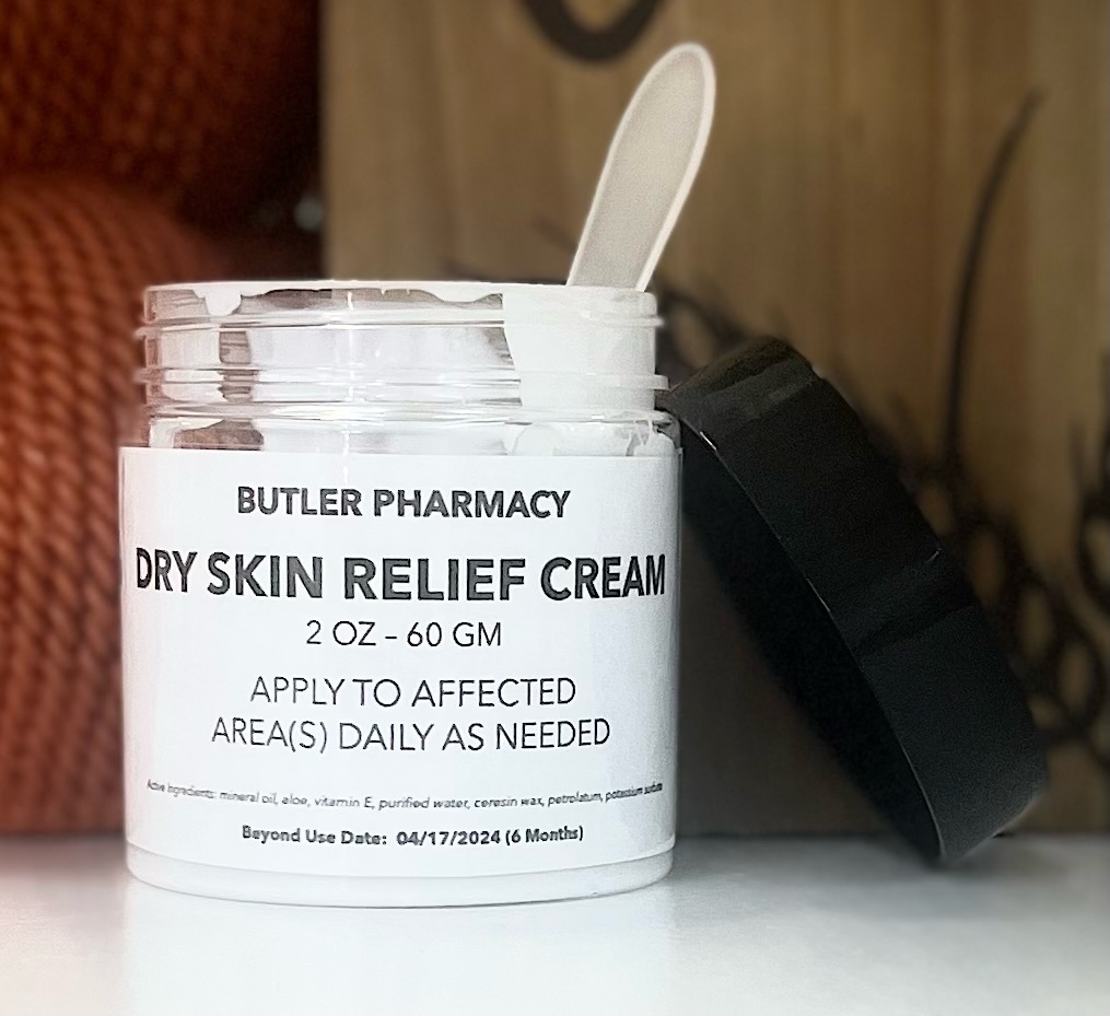 Dry skin relief cream
